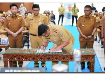 Percepatan Eliminasi Tuberkulosis, Bobby Nasution Teken Komitmen Bersama dengan Tujuh Gubernur Lainnya