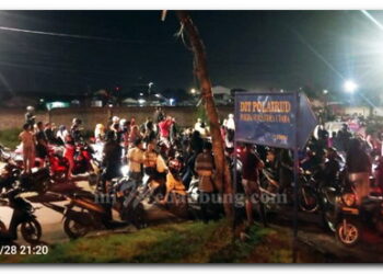 Bentrok Dua Pemuda di Belawan Petugas Diserang