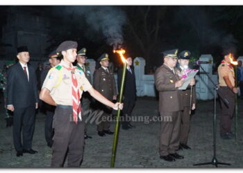Pemkab Langkat Gelar Renungan Suci di TMP Bahagia Berandan