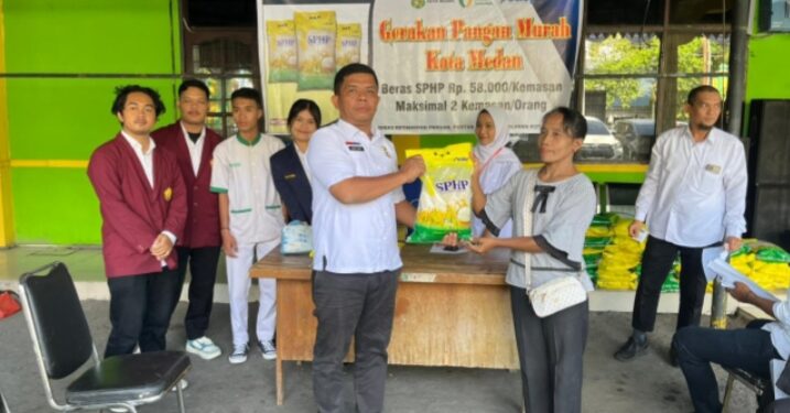 Bantu Masyarakat Peroleh Beras Harga Terjangkau, Pemko Medan Gelar Gerakan Pangan Murah