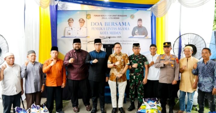 Doa Bersama Pemuka Lintas Agama, Rico Waas Berharap Dapat Ciptakan Harapan dan Kekuatan untuk Memperkokoh Bangsa