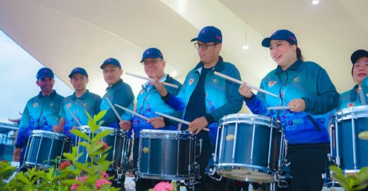 Api Porkot Berkobar, Rico Waas Beri Semangat Atlet Yang Akan Bertanding