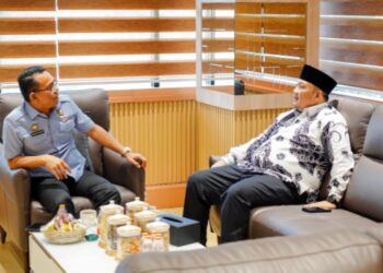Zakiyuddin Harahap Terima Kunjungan Kerja Wakil Wali Kota Bengkulu