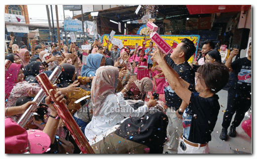Usung Konsep Futuristik “Station Project”, Kotty Kosmetik Resmi Buka Cabang ke-3 di Medan