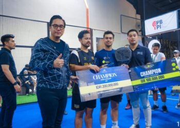 Rico Waas Apresiasi Berlangsungnya Padel Tournament 59 Open, Sebut Yang Terbesar di Sumut