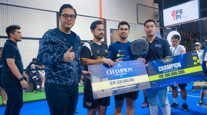 Rico Waas Apresiasi Berlangsungnya Padel Tournament 59 Open, Sebut Yang Terbesar di Sumut