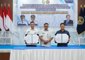 Disnaker Medan dan Rutan Kelas I Medan Jalin Kerja Sama Tingkatkan Keterampilan Warga Binaan