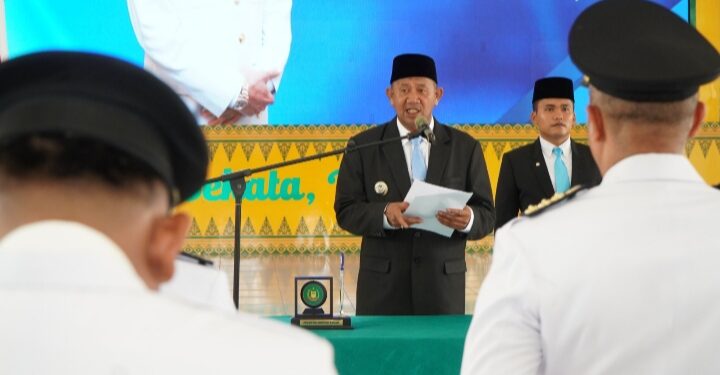 Syah Afandin Lantik 86 Pejabat Struktural dan Fungsional Langkat, Tegaskan Rotasi Sebagai Penguatan Kinerja Pemerintahan