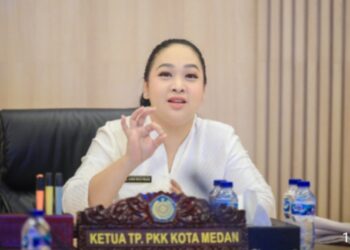 Ketua TP PKK Kota Medan Pimpin Rapat Persiapan Rakernas XVIII APEKSI