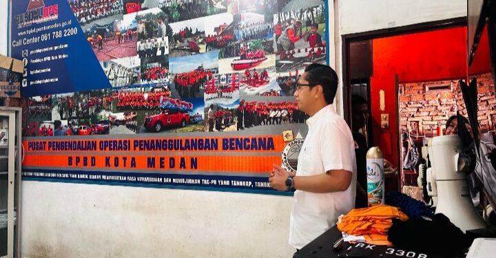 Rico Waas Perkuat BPBD Medan, Berencana Bentuk UPT di Wilayah Rawan dan Relawan Tanggap Bencana