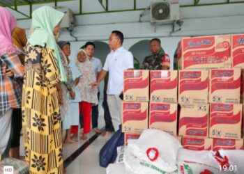 Zakiyuddin Harahap Salurkan Bantuan ke Dapur Umum Warga Korban Banjir di Medan Labuhan