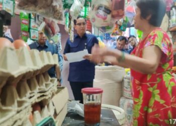 Jelang Akhir Tahun, Rico Waas Pantau Harga Bahan Pokok dan Siapkan Pasar Murah