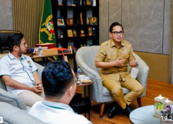 Rico Waas dan APPSI Kota Medan Bahas Perkembangan Pasar Tradisional