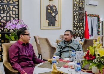Pererat Kebersamaan di Natal 2025, Wali Kota Medan Hadiri Open House Kapolda Sumut