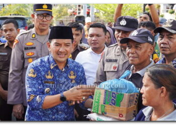 Pemko Tebing Tinggi Salurkan Bantuan Sembako untuk 8.484 Kk Korban Banjir