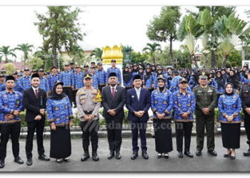 Pengambilan Sumpah/Janji 1.070 Pppk Paruh Waktu, Wali Kota Tebing Tinggi Minta Tunjukkan Kinerja Terbaik Layani Masyarakat