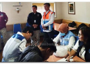 Dukung Pengawasan Nataru BNN Tes Urine ABK KM Kelud