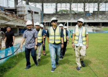 Rico Waas Dorong Percepatan Penyelesaian Revitalisasi Stadion Teladan