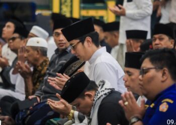 Malam Penuh Berkah di Bulan Ramadhan, Rico Waas Perkuat Ukhuwah Lewat Tarawih Bersama Warga Medan Selayang