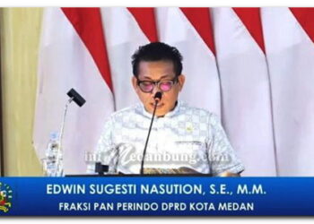 Perindo -FPAN Soroti Anggaran Kesehatan Rp1 Triliun dalam Paripurna DPRD Medan