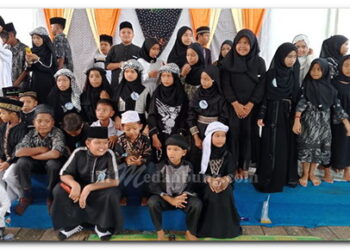 Warga Kampung Nelayan Mengadakan Perlombaan Anak Membaca Al Qur’an