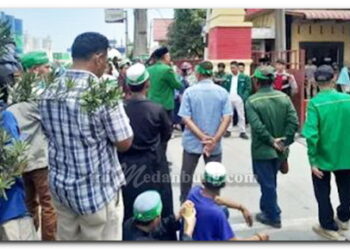 Mako Polres Pelabuhan Belawan Dua Hari Diunjukrasa Warga