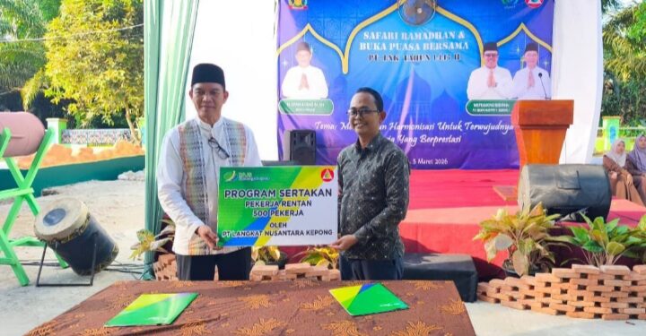 BPJS Ketenagakerjaan Langkat Stabat Tandatangani Kerjasama dengan PT LNK lewat Program SERTAKAN