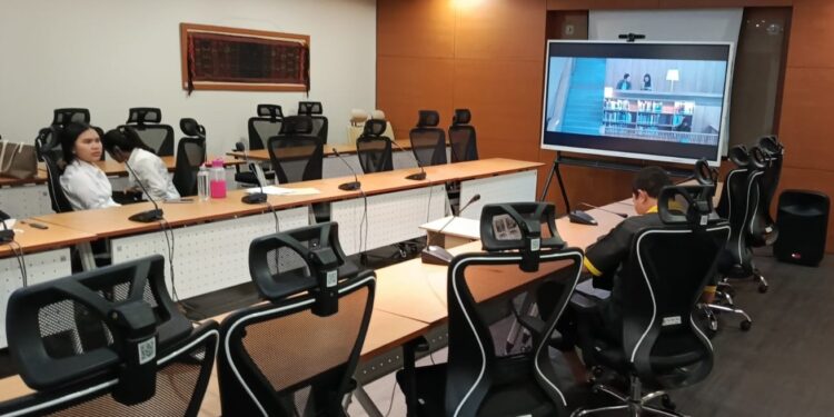 Ruang Rapat DPRD Sumut Disalahgunakan, Terkesan jadi “Discotic” dan Gedung Bioskop