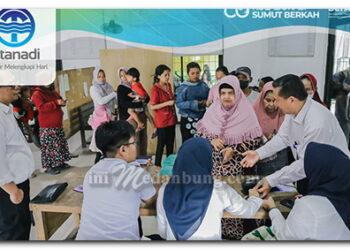 Wujudkan Kepedulian Sesama  Perumda Tirtanadi Gelar Pasar Murah – Dirut Ardian Surbakti : Semoga Masyarakat Dapat terbantu