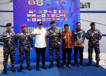 KRI Bima Suci Tiba di Belawan, Rico Waas Siap Kenalkan Potensi Medan ke Mata Dunia