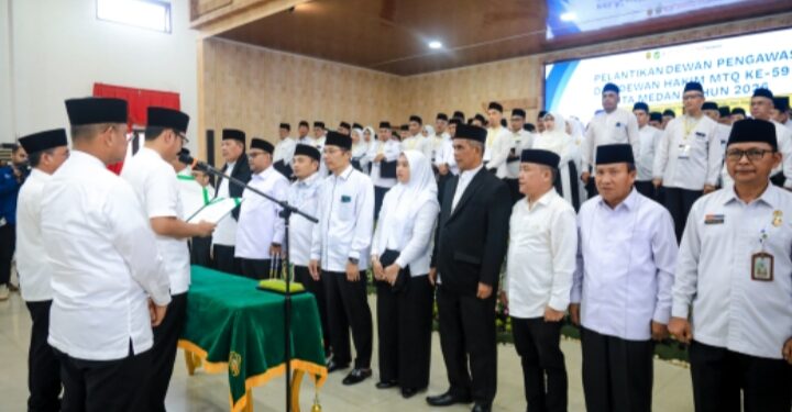 Lantik Dewan Pengawas dan Hakim MTQ ke-59, Rico Waas Tekankan Profesionalisme dan Keadilan dalam Penilaian