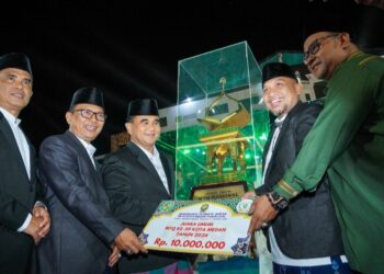 Resmi Ditutup, Medan Selayang Juara Umum MTQ Ke-59 Kota Medan