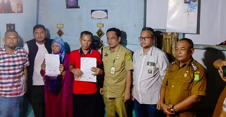 Kawal Ketat Hak Pekerja, Pemko Medan Pastikan Ahli Waris Alm. Wahyu Suprio Terima Rp.208 Juta