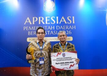 Sabet Penghargaan Kemendagri, Rico Waas Buktikan Tata Kelola Keuangan Medan Semakin Efektif