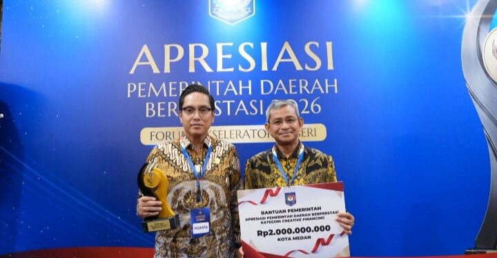 Sabet Penghargaan Kemendagri, Rico Waas Buktikan Tata Kelola Keuangan Medan Semakin Efektif