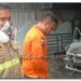 Bengkel Terbakar 2 Unit Mobil Hangus di Hamparan Perak