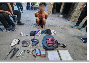 Puluhan Petugas Gabungan Bergerak Tangkap Berbagai Penjahat di Belawan