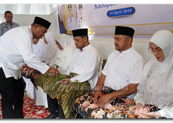 Bupati Syah Afandin Hadiri Halal Bihalal IKAPTK sekaligus Lepas Tiga Calon Jemaah Haji