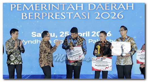 Terobosan Tata Kelola Keuangan, Bobby Nasution Raih Penghargaan Creative Financing dari Mendagri