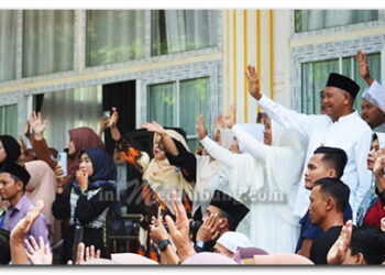 Bupati Syah Afandin Lepas 45 JCH Kloter 4, Titip Doa untuk Langkat dan Indonesia