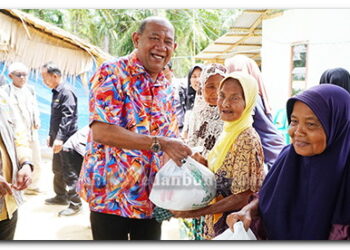 Bupati Syah Afandin Genjot RTLH Hingga Pelosok, Warga Pasar Rawa Terima Manfaat