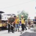 Rico Waas Turun ke Marelan, Perbaikan Jalan Mulai Digenjot Massif