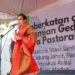 Resmikan Gedung Karya Pastoral Stasi St. Yosep, Rico Waas: Rawat Anak, Rawat Bangsa