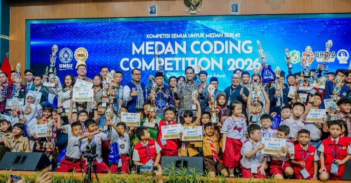 Tutup Medan Coding Competition 2026, Rico Waas: Teknologi Ciptakan Solusi