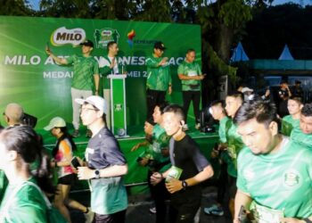 Rico Waas Lepas Ribuan Pelari, Medan Siap Jadi Tuan Rumah Event Lari Skala Besar