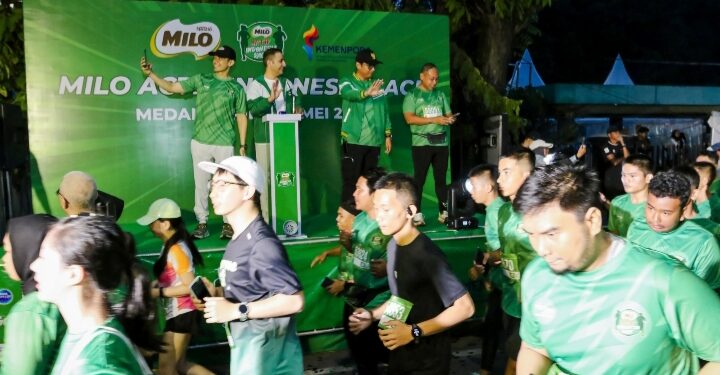 Rico Waas Lepas Ribuan Pelari, Medan Siap Jadi Tuan Rumah Event Lari Skala Besar