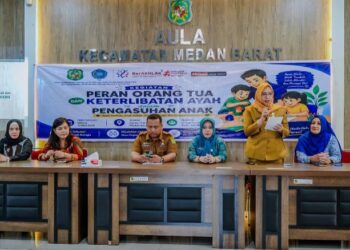 Dinas P3APMP2KB Medan Perkuat Ketahanan Keluarga, Dorong Peran Ayah dalam Pengasuhan Anak