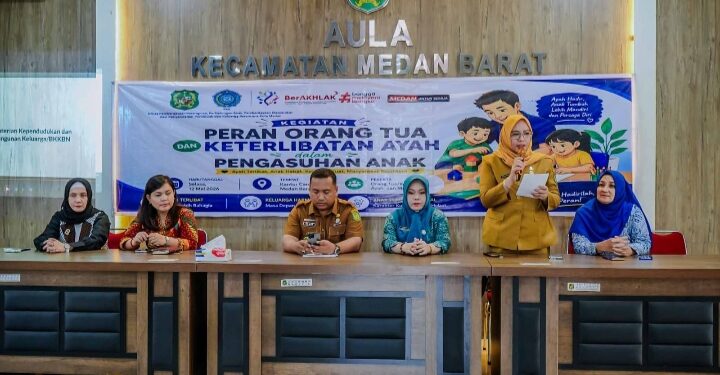 Dinas P3APMP2KB Medan Perkuat Ketahanan Keluarga, Dorong Peran Ayah dalam Pengasuhan Anak