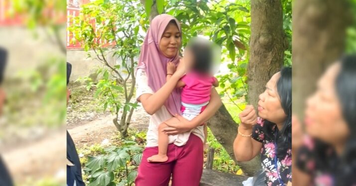 Puskesmas Medan Labuhan Pastikan Kondisi Bayi Salwa Membaik dan Berat Badan Meningkat Pasca Operasi