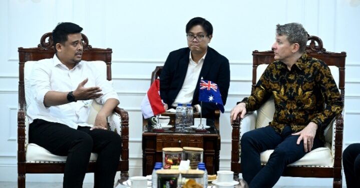 Gubernur Bobby Nasution Promosikan Sumut ke Dubes Australia sebagai Gerbang Investasi Indonesia Barat